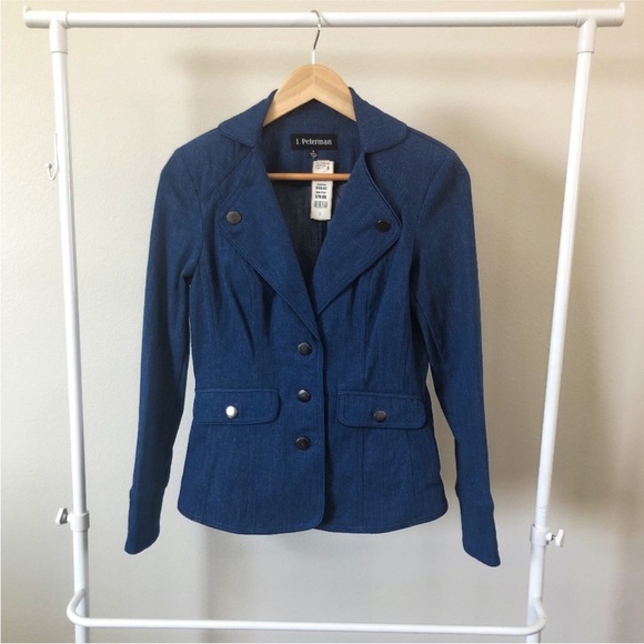 J. Peterman Denim Blazer “Almost Newtonian” - Picture 5 of 11